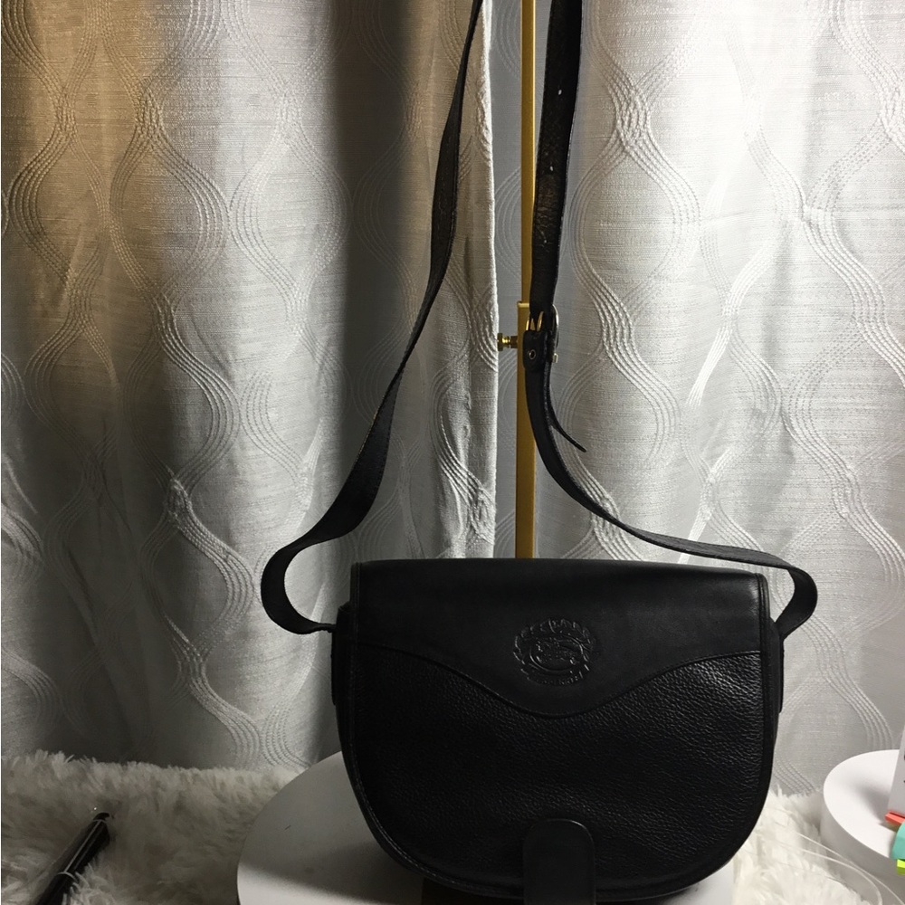 Burberry Leather Crossbody Saddle Bag - Unbranded